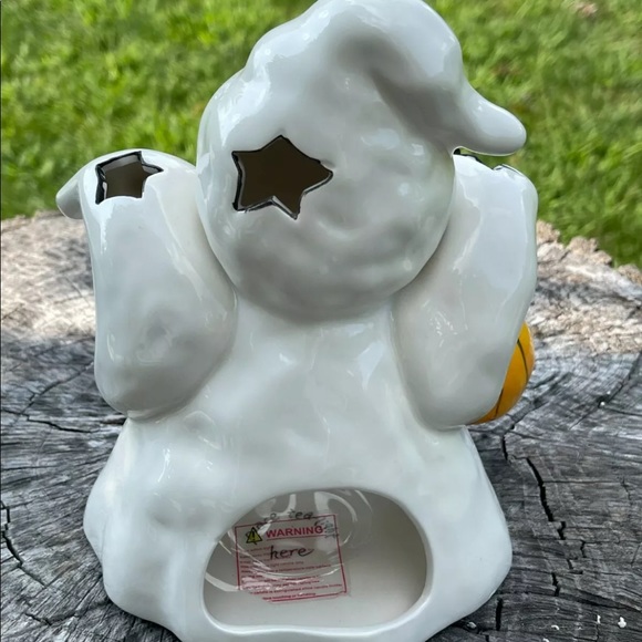 Blue Sky Clayworks Halloween GHOST Candle Holder - Picture 6 of 7